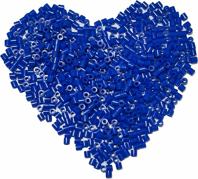 3000Pcs Beads Fuse Beads - 5mm Deep Blue Melting Beads by Yowamho