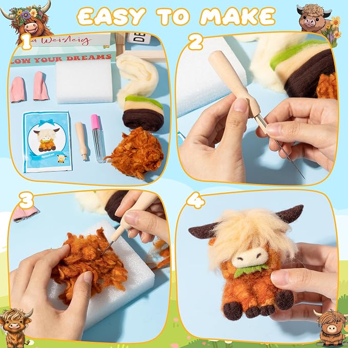 WATINC Needle Felting Kit - Image 3