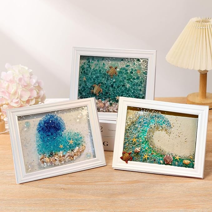 AGARES Sea Glass Art Kit, New Resin Art Kits - Image 7