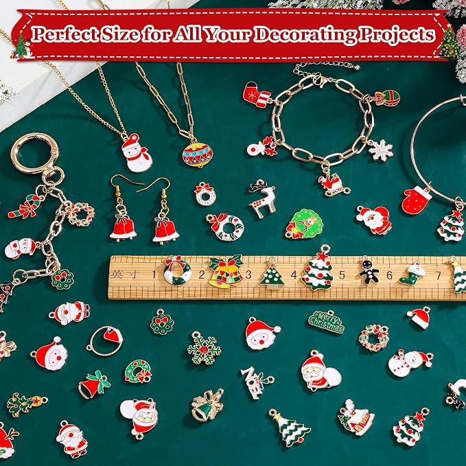 Modacraft 120 Pcs Christmas Charms - Image 4