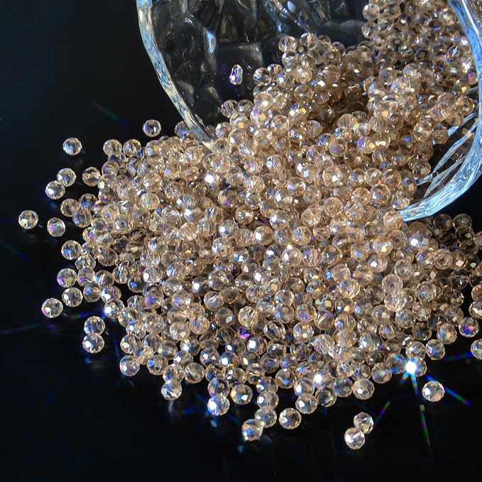 1200Pcs 4mm 4 for Jewelry Making Beads for Bracelets Necklace Pendants Making - Image 2