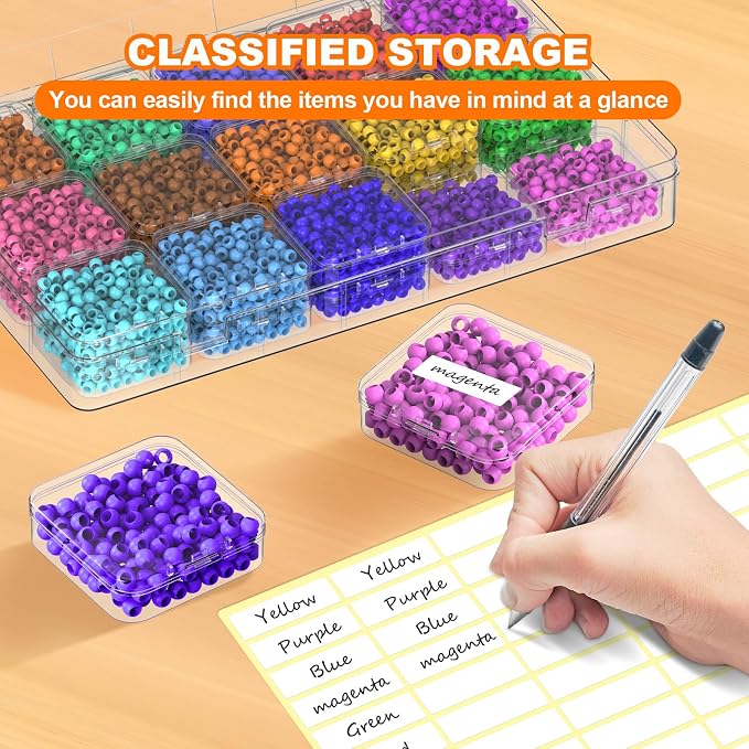 Bead Organizer Box, Craft Storage Box - Image 3