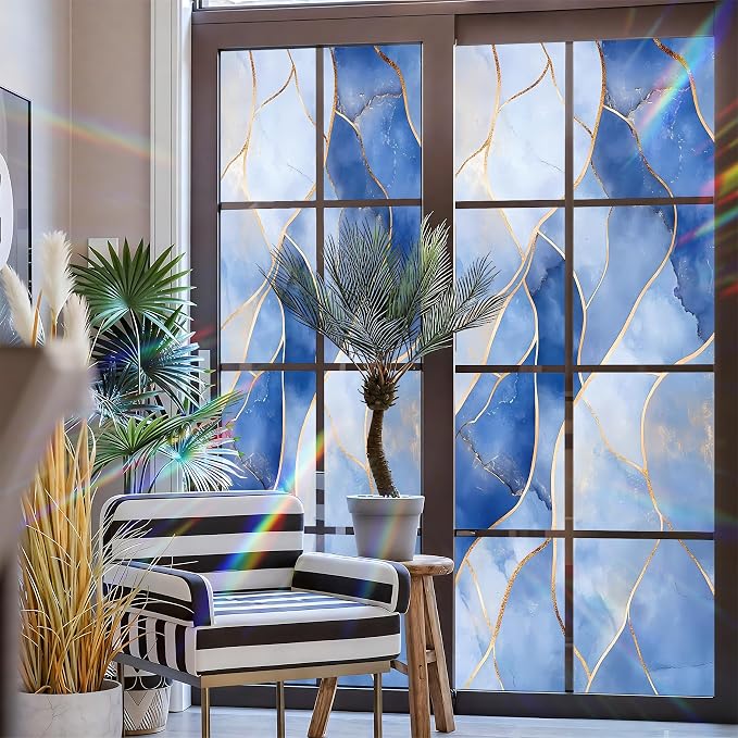Stained Glass Window Privacy Film Static Cling - Image 3