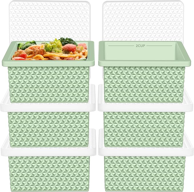 6 Pack-Silicone Freezer Tray by Aopigavi