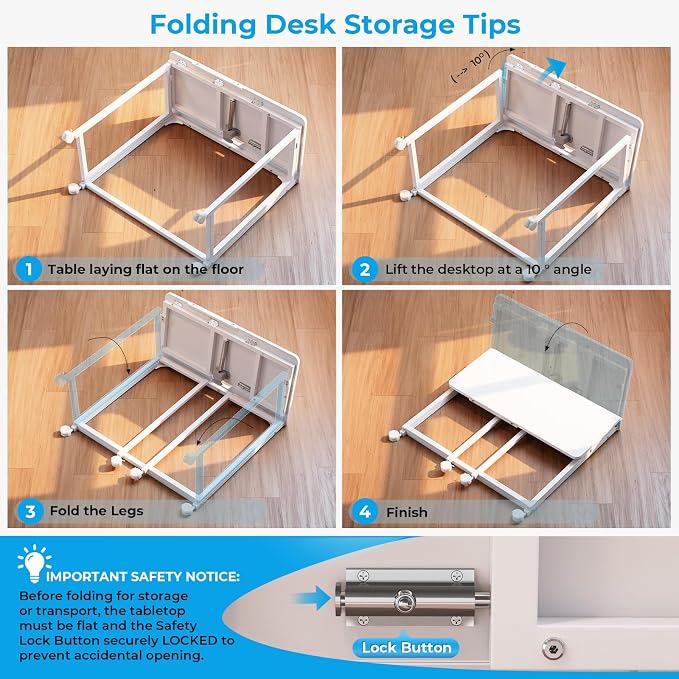 GreenForest Portable Folding Desk - Image 9