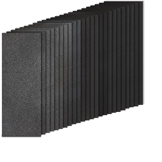 20PCS Sand Paper 1000 Grit Sandpaper Sheets, 9 x 3.6 Inch Wet Dry Sandpaper Sheets, Sand Paper for Metal, Wood Furniture, Automotive and Crafts