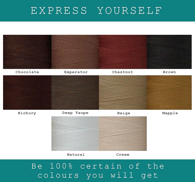BlesSew Sewing Thread in Brown Color Tones - Image 4
