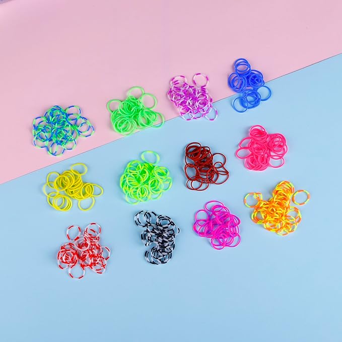 JIYAKO 2500+ Rubber Band Bracelet Kit, Loom Bracelet Making Kit - Image 3
