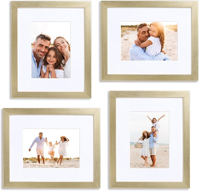 Sheffield Home 4 Piece Gallery Wall Frame Set, 8x10 Inch by SheffieldHome