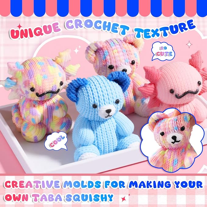 LET'S RESIN Bear and Axolotl Molds - Image 4