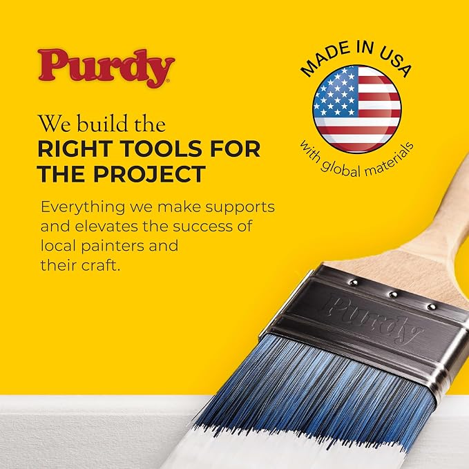 Purdy XL Dale 1-1/2 in. Angular Trim Paint Brush - Image 4