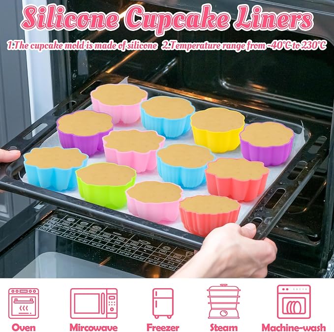 R HORSE Mini Silicone Cupcake Molds - Image 4