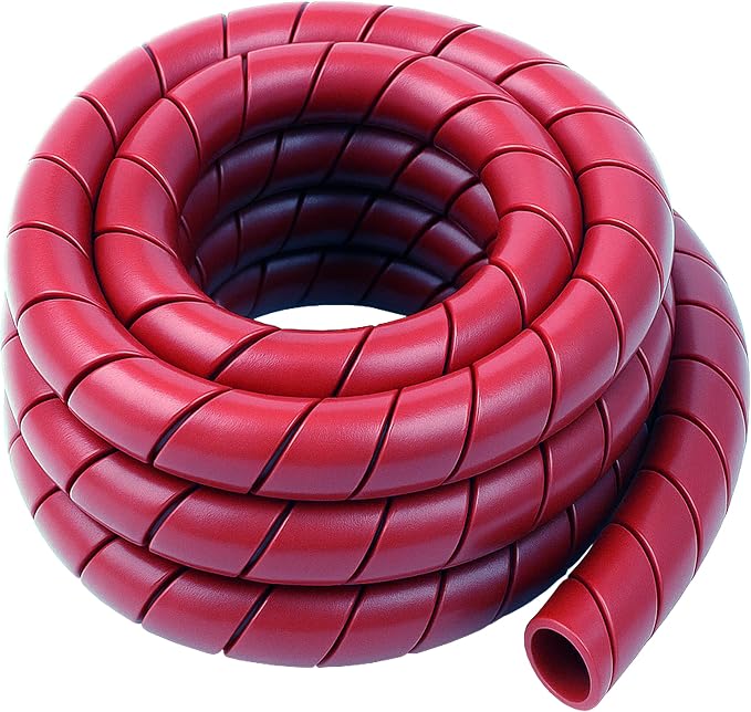 Electriduct 1.25 Inch Heavy Duty Spiral Wrap HDPE Flexible Plastic Cable Sleeve - Image 2