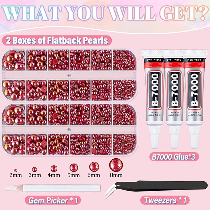 Flatback Pearls for Crafting - Image 2