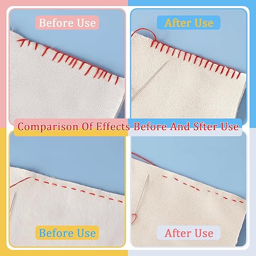 1 PCS 3mm Edge Lock Seam Guide, Mini Sewing Finger Ruler for Hand Sewing, DIY Sewing Kit Tool, Sewing Needle Gauge Measuring Guide, Pink