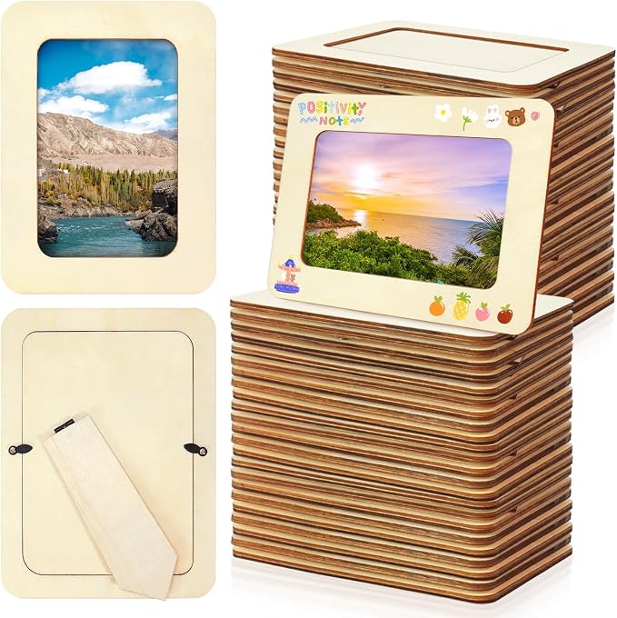 VOKOY 40 Pack Wooden Picture Frames by VOKOY