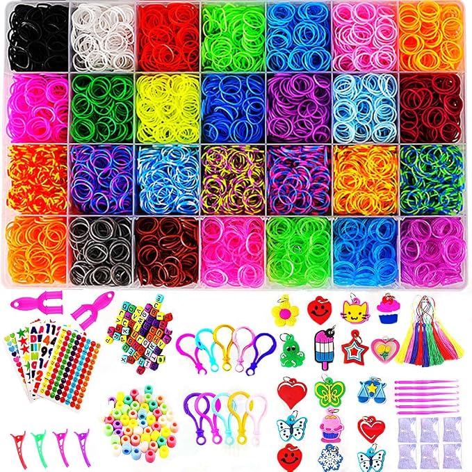 YITOHOP 12080+ Loom Bands Set, Rubber Bands by YITOHOP