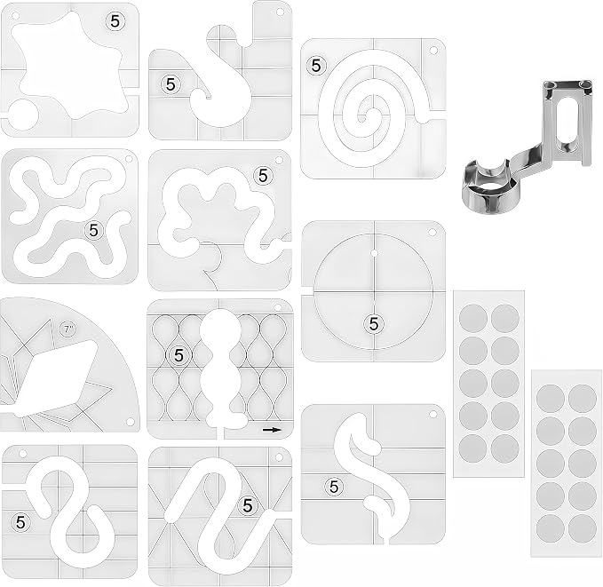 14PCS Free Motion Quilting Kit by YtotY