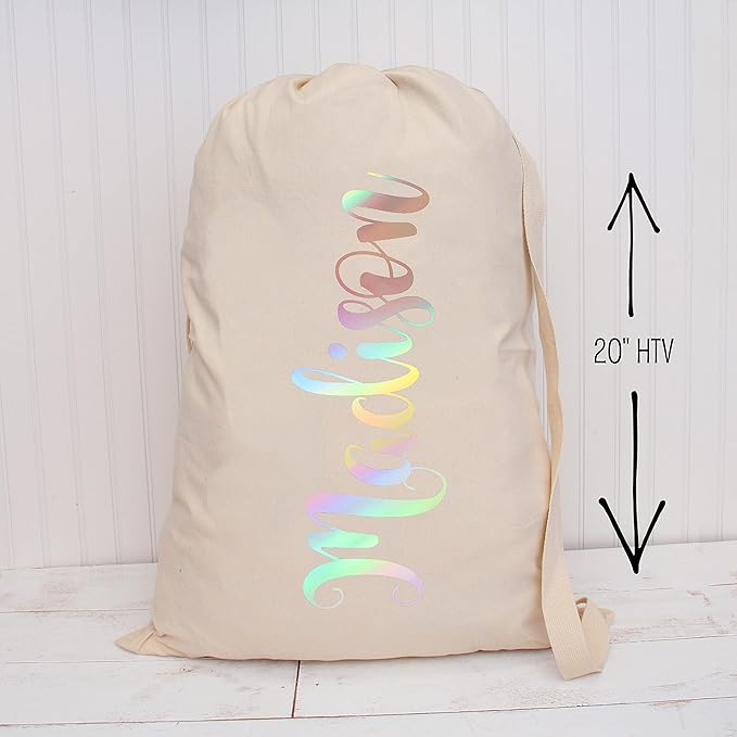 10 Yard x 20" Wide Roll Threadart Metallic Foil Spectrum Heat Transfer Vinyl Film | Compatible with Venture Explore and Maker, Silhouette Cameo, & Large Format Cutters