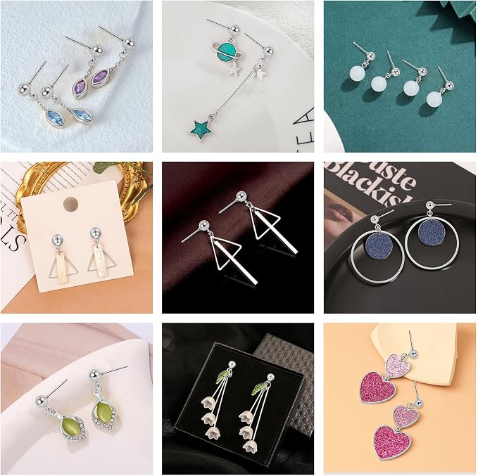 320Pcs Ball Post Earring Studs Set - Image 6