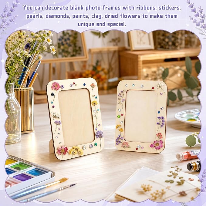 VOKOY 60 Pack Wooden Picture Frames - Image 5