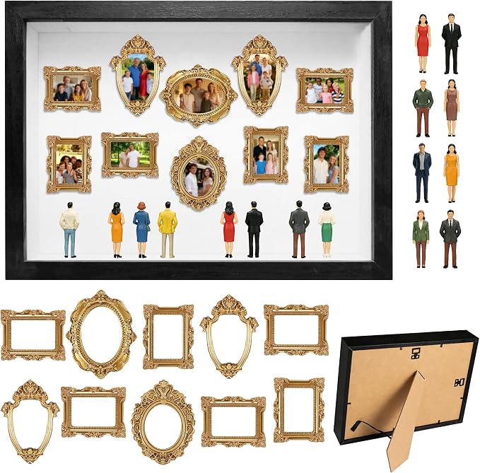 DIY Mini Museum Silhouette Box, Shadow Box Frame by Morledoa