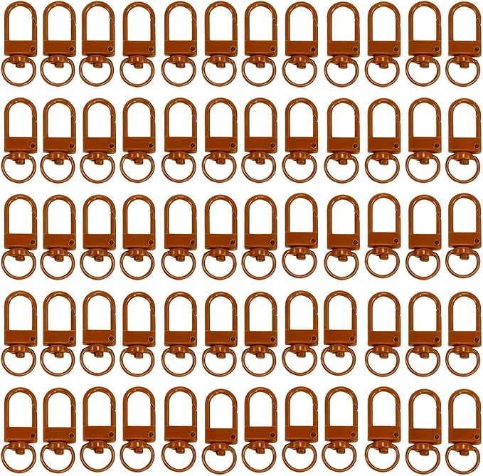 Keychain Clasp Keychain Clip Accessories Bulk 60pcs Colorful Lobster Claw Clasps by Cmidy