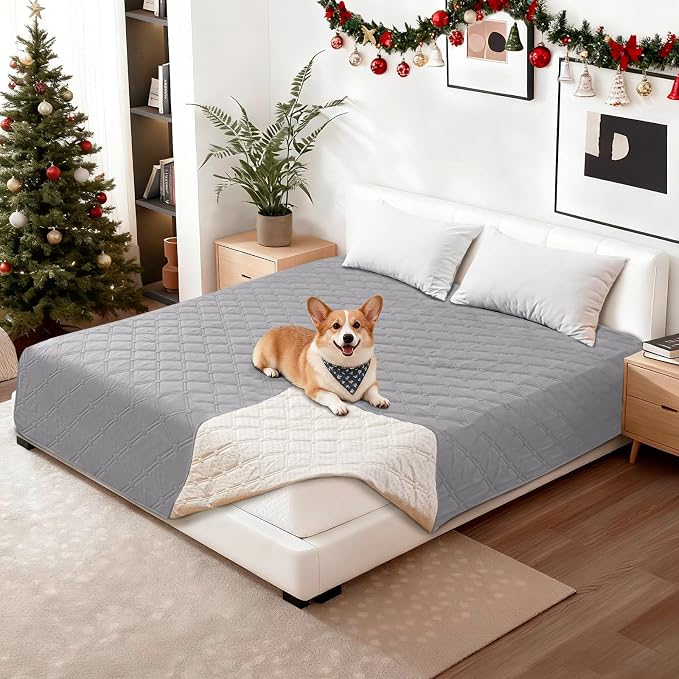 Waterproof Couch Covers for Pets, Waterproof Dog Bed Cover, Anti-Slip Soft Dog by CYCMACOHOME