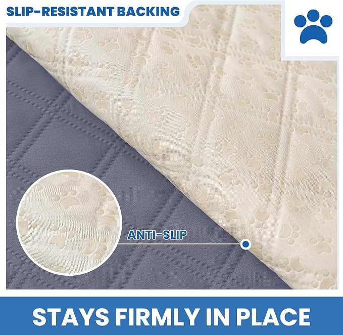 Waterproof Couch Covers for Pets, Waterproof Dog Bed Cover, Anti-Slip Soft Dog - Image 3