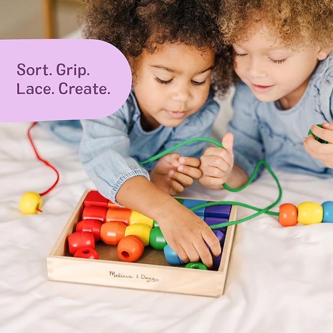 Melissa & Doug Primary Lacing Beads - Image 3