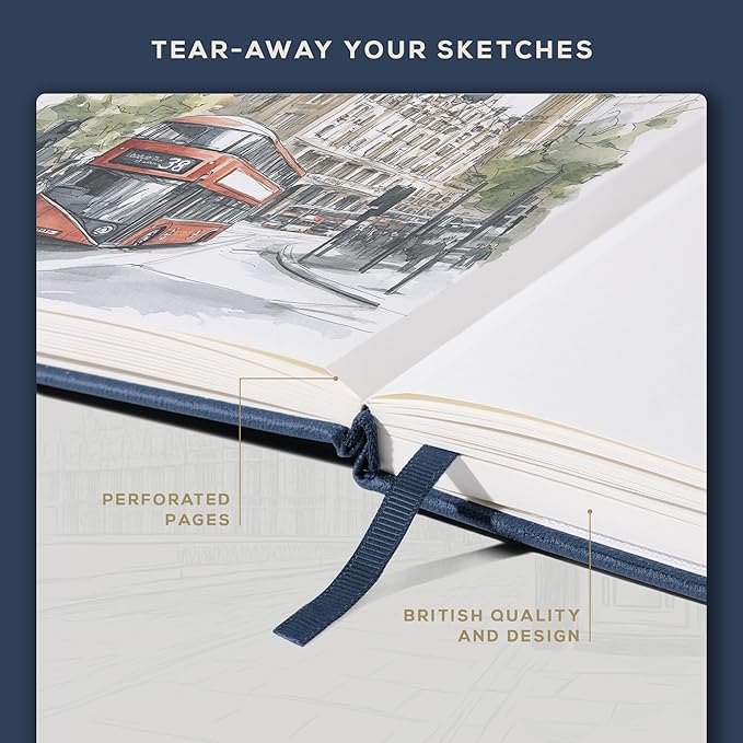 Beechmore Books A5 Mixed Media Sketchbook - Image 6