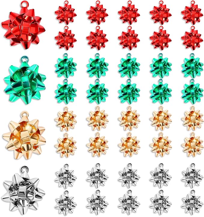 MARFOREVER 40 Pcs/20 Pairs Christmas Charms by MARFOREVER
