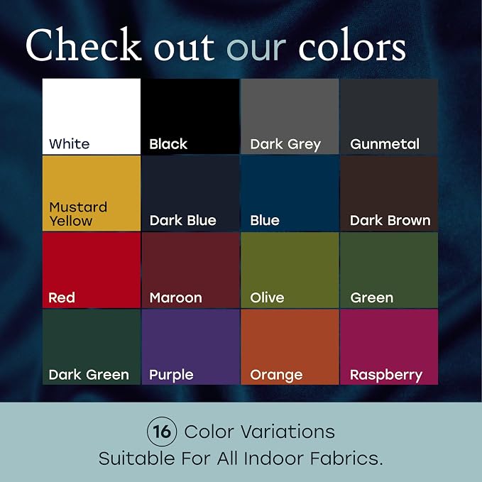 Fabricoat Dark Green Fabric Upholstery Paint & Dye | 250ml / 8.5 fl oz | Dark - Image 5