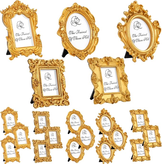 Maitys 20 Pcs Mini Picture Vintage Frames by Maitys