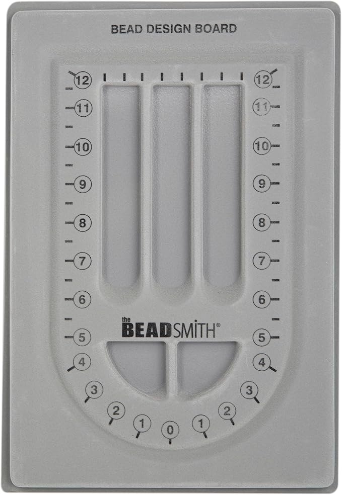 The Beadsmith Bead Board, 28” U-Shaped Channel, 8.5 x 12 inches, Design Boards by TheBeadsmith