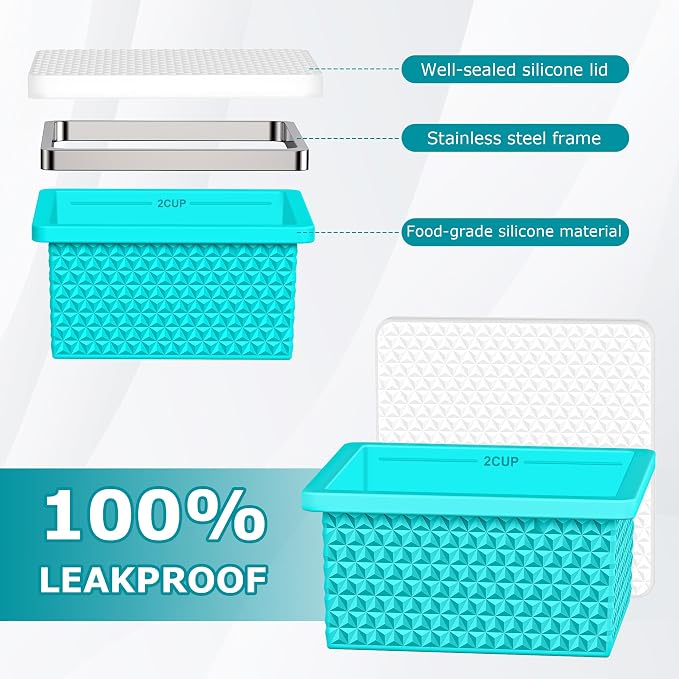 6 Pack-Silicone Freezer Tray - Image 3