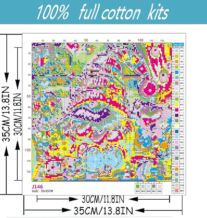 Valentine's Day Stamped Cross Stitch Kits - Image 2