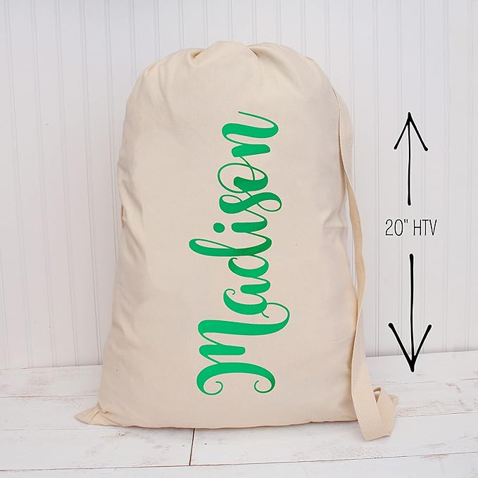 10 Yard x 20" Wide Roll Threadart Metallic Green Heat Transfer Vinyl Film | Compatible with Venture Explore and Maker, Silhouette Cameo, & Large Format Cutters