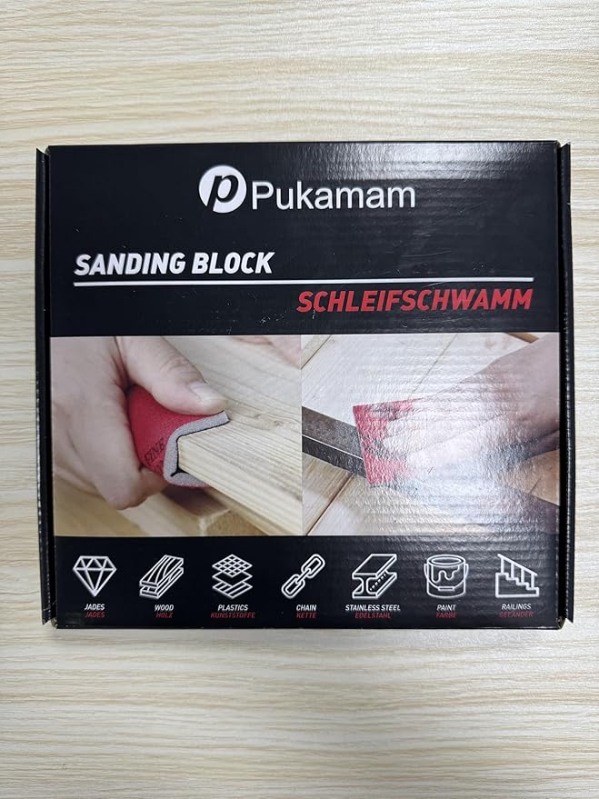 24 Pcs Sanding Sponge 2500 Grit, Washable & Reusable Sanding Blocks for Wood, Metal, Drywall, Glazing, Wet Dry Sandpaper for Smooth Finishing