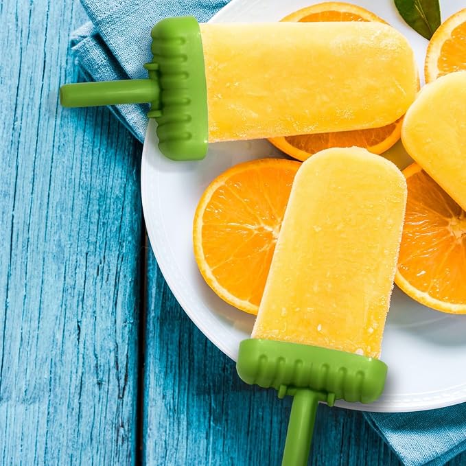 Popsicles Molds with Sticks 6 Individual Pieces BPA Free Popsicle Holders - Image 9