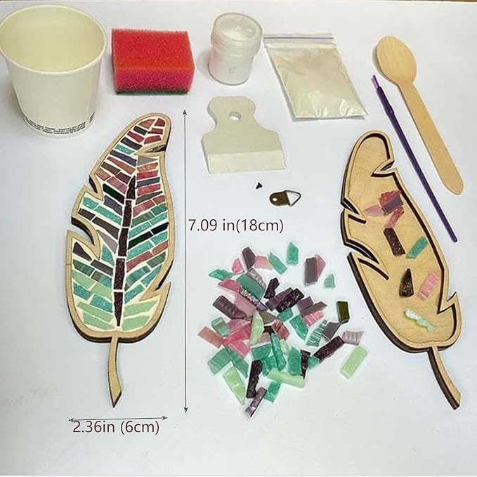 xieyaxie Mosaic Art Kits for Adults 1 Pack Creative DIY Colorful Home - Image 2