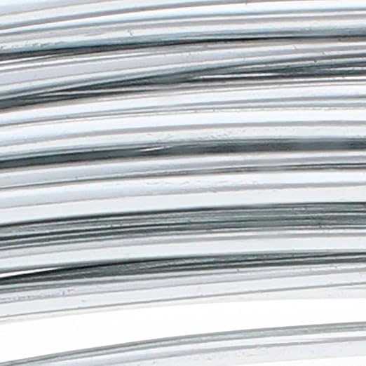 The Beadsmith Anodized Aluminum Wire – 12 Gauge – 39 feet – Silver Color – - Image 3