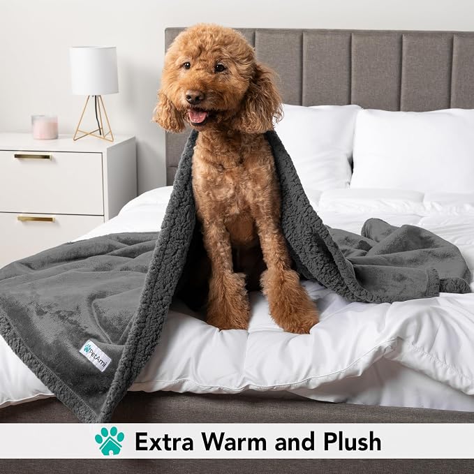 PetAmi Dog Blanket for Medium Large Dogs, Pet Bed Blanket Cat Puppy Kitten - Image 4