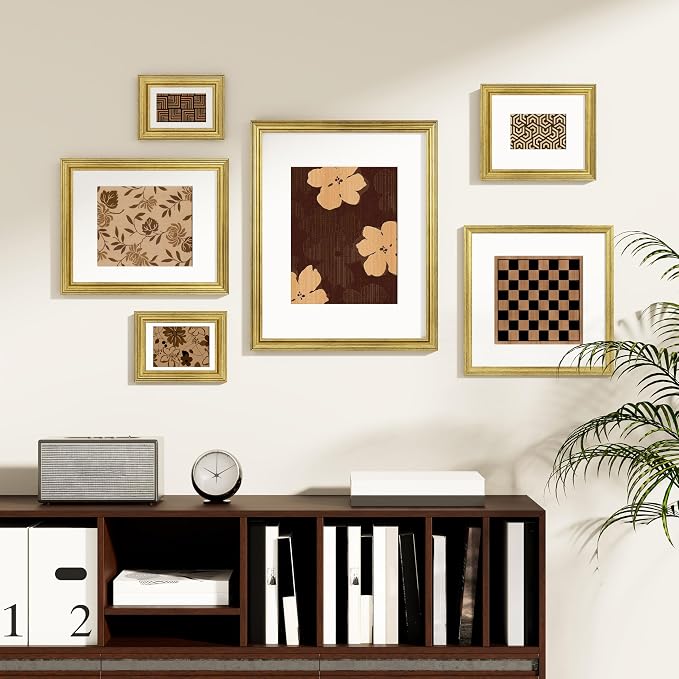 Vittanly 8x10 Picture Frames Set of 2, Ornate Vintage Photo Frame - Image 2