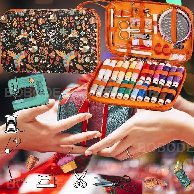 130 PCS Printing Travel Sewing Kit - Image 7