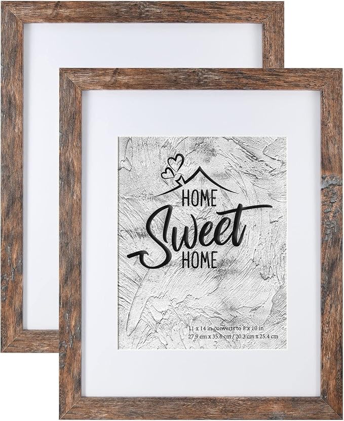 Califortree Rustic Brown 11x14 Picture Frame by Califortree