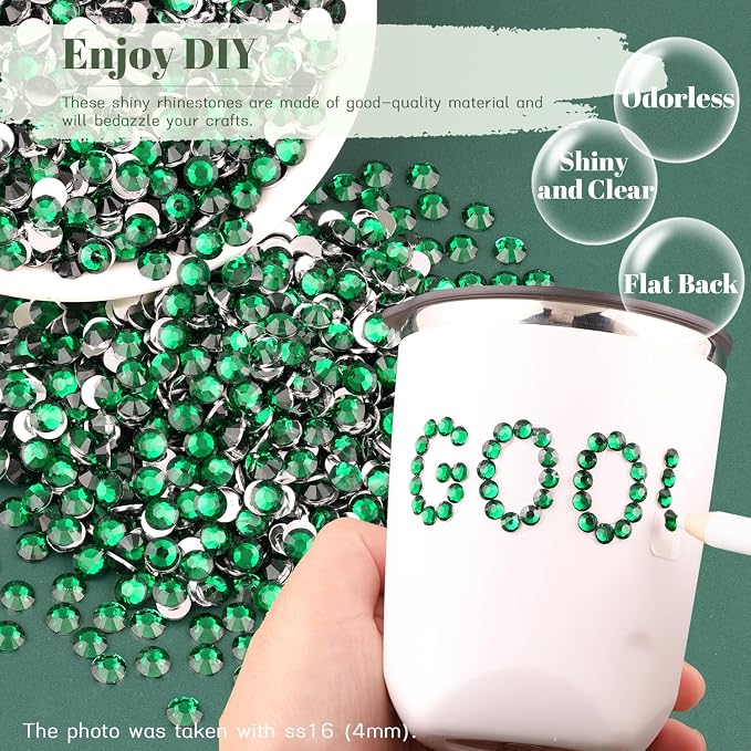 12000PCS 2mm Resin Rhinestones Bulk - Image 4