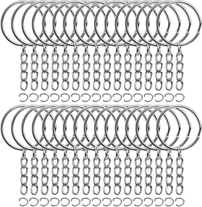 150 Pcs Key Chain Accessories by REEMTOO