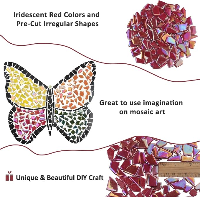 Youway Style Iridescent Glass Mosaic Tiles - Image 8
