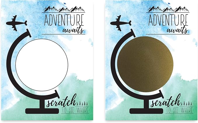Make Your Own DIY Scratch Off ScratchNotes 20 Pack 3x4 Note Cards & Stickers - Image 6